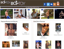 Tablet Screenshot of boytoy.com